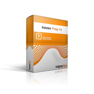Programinė įranga signotec Adobe Acrobat & Reader Plug-In